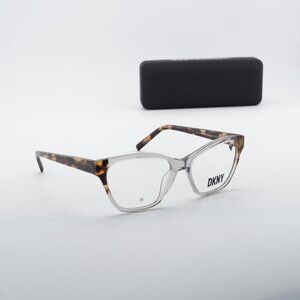 DKNY DK5057 310 Cat Eye Eyeglasses 53mm - Slate Sage/Tokyo Havana
